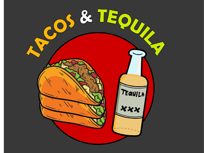 Tacos and Tequila app branding design icon illustration logo typography ui ux vector