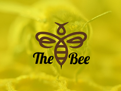 The Bee Logo bee bee logo idea business creative logo design flat logo ilustration line art logo design logo idea minimalist logo modern the bee logo