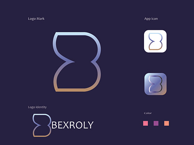 B letter logo, app icon, line art app icon b letter logo b logo business flat line art logo idea logodesign minimalist