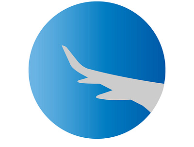 Airline logo dailylogochallenge flat graphic design icon logo