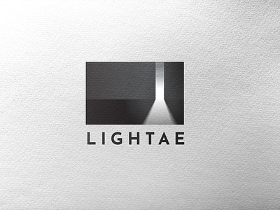 LIGHTAE apollostudio branding design illustration line art line logo logo minimalist logo