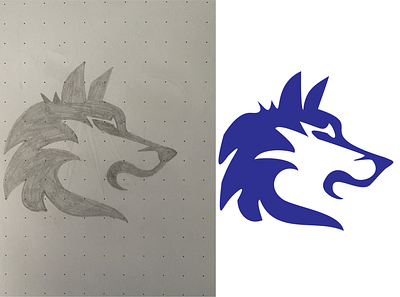 fox sketching + illustration graphic design