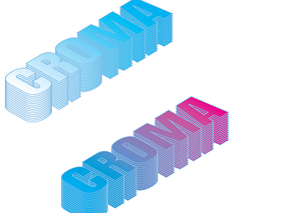 3D Isometric text effect in illustrator.. 3d design illustration