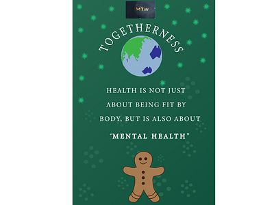 Mental Health Poster. design graphic design illustration vector