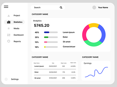 Desktop Screen Design. ui ux