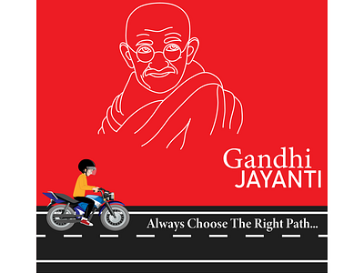 Gandhi Jayanti Creative