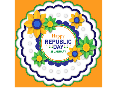 Republic Day Creative... design graphic design illustration vector