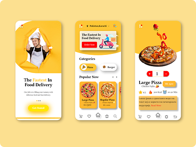 Food Delivery App UI/UX Design