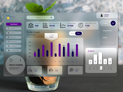 Finance Dashboard UI Design