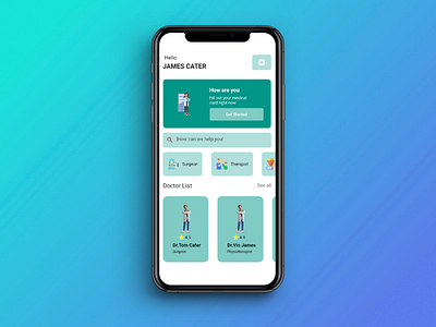 Mobile App: Health UI