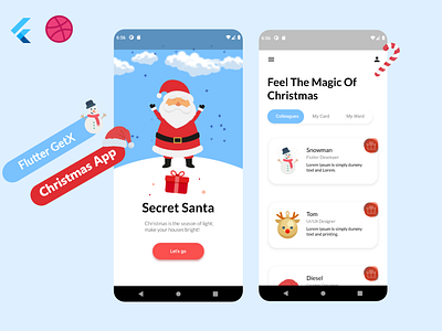 🎅🏼🎄Christmas App • Flutter • Getx