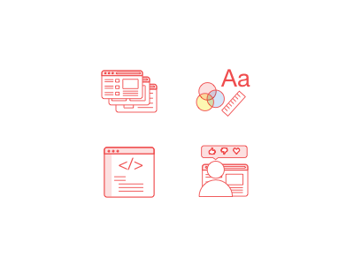 UX Icons icons illustrations ux vector