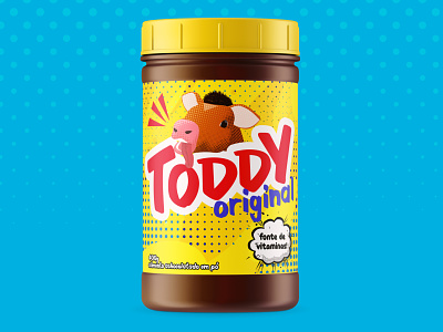Toddy Redesign brand brand identity branding chocolate milk logo redesign