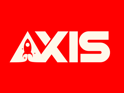 Day 1 - Rocketship/Axis brand dailylogochallenge design flat golden ratio logo typography