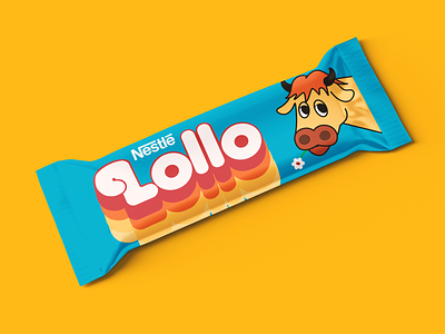 Lollo Redesign brand brasil chocolate chocolate bar chocolate packaging design dribbbleweeklywarmup flat package design packaging redesign concept redesigned weekly warm up