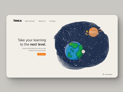 Landing Page Concept brand design flat illustration landingpage typography