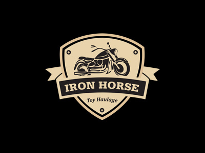 Iron Horse Logo identity logo