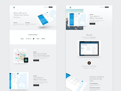 Agency website redesign ui ux web design