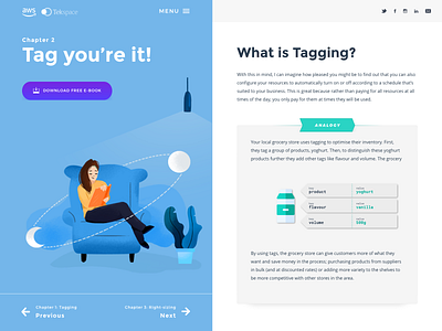 Work Cost Optimisation Book illustration ui ux web design