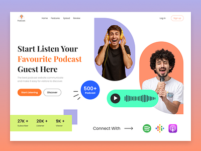 Podcast Website Design