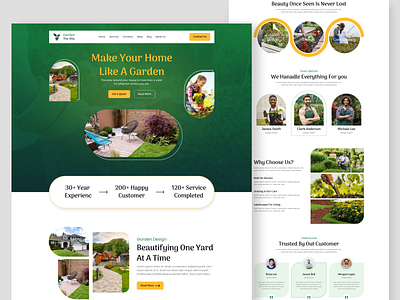 Gardening Plant Shop Website Design