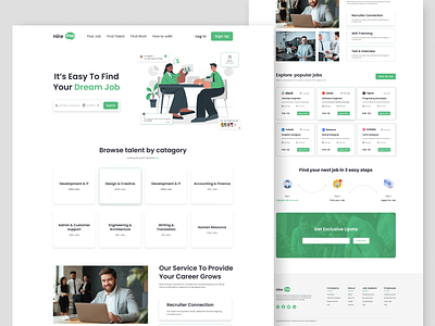 Job Portal Website Design