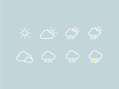 Rain or Shine Icons