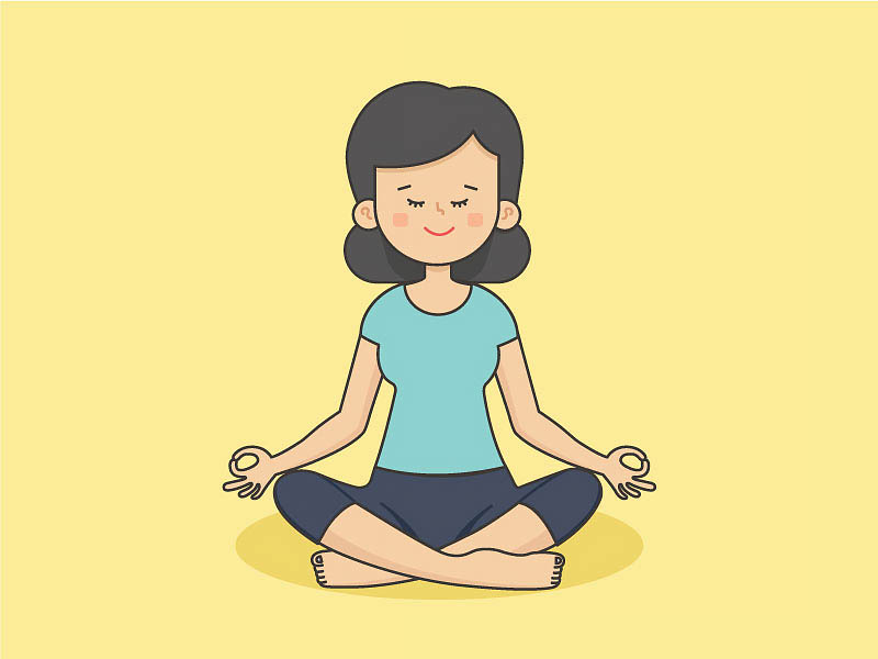 Yoga Mom by Melanie Wong on Dribbble