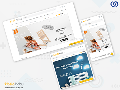 Bella Baby branding design graphic design motion graphics ui user experience web design