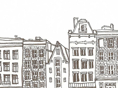 Amsterdam 1 amsterdam drawing houses sketch sketchbook
