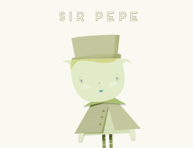 pepe character draw illustration