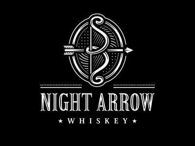 Night Arrow alcohol arrow. whiskey black dow drink night party