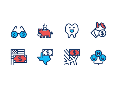 HR Video Icons compensation cute employee benefits finance happy hr icon set iconography illustration taxes