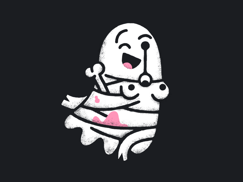 Make Flo More Halloween creepy spooky eyeball cute bone halloween mummy boobs ghost