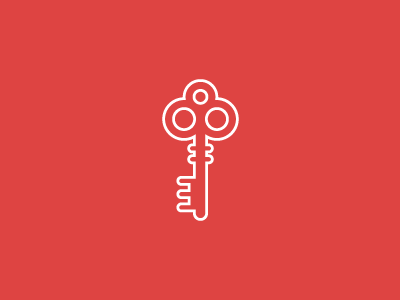 Key graphic icon key logo vector