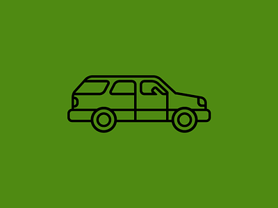 Car Icon car icon line drawing vector
