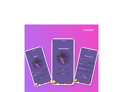 Simple sign in page.....#mobileapp app app development design graphic design illustration mobileappdesign product design ui uiux ux