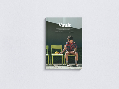 Vault Magazine design editorial editorial disegn graphic design indesign magazine magazine design photography