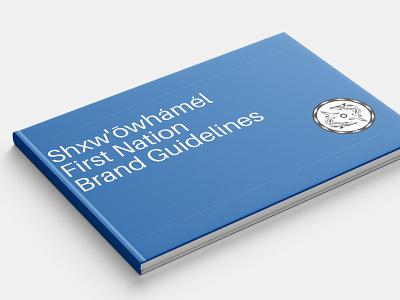 Shxw’ōwhámél Brand Guidelines book brand book brand guidelines branding design editorial editorial design graphic design illustration logo photography