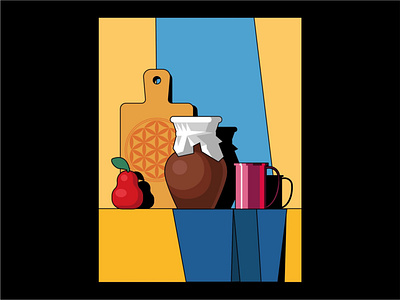 llustration still life vector