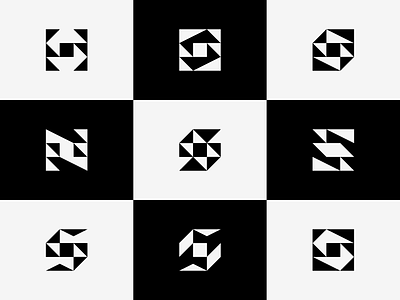 Letter S explorations brand branding design graphic design icon identidad logo