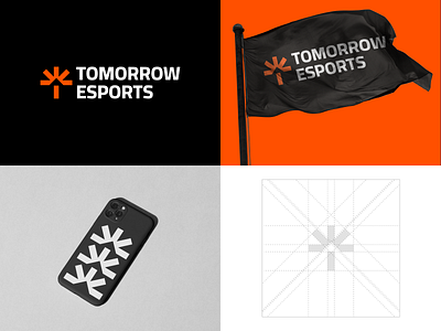 Tomorrow Esports Logo brand branding design esport esportlogo graphic design icon identidad illustration logo vector