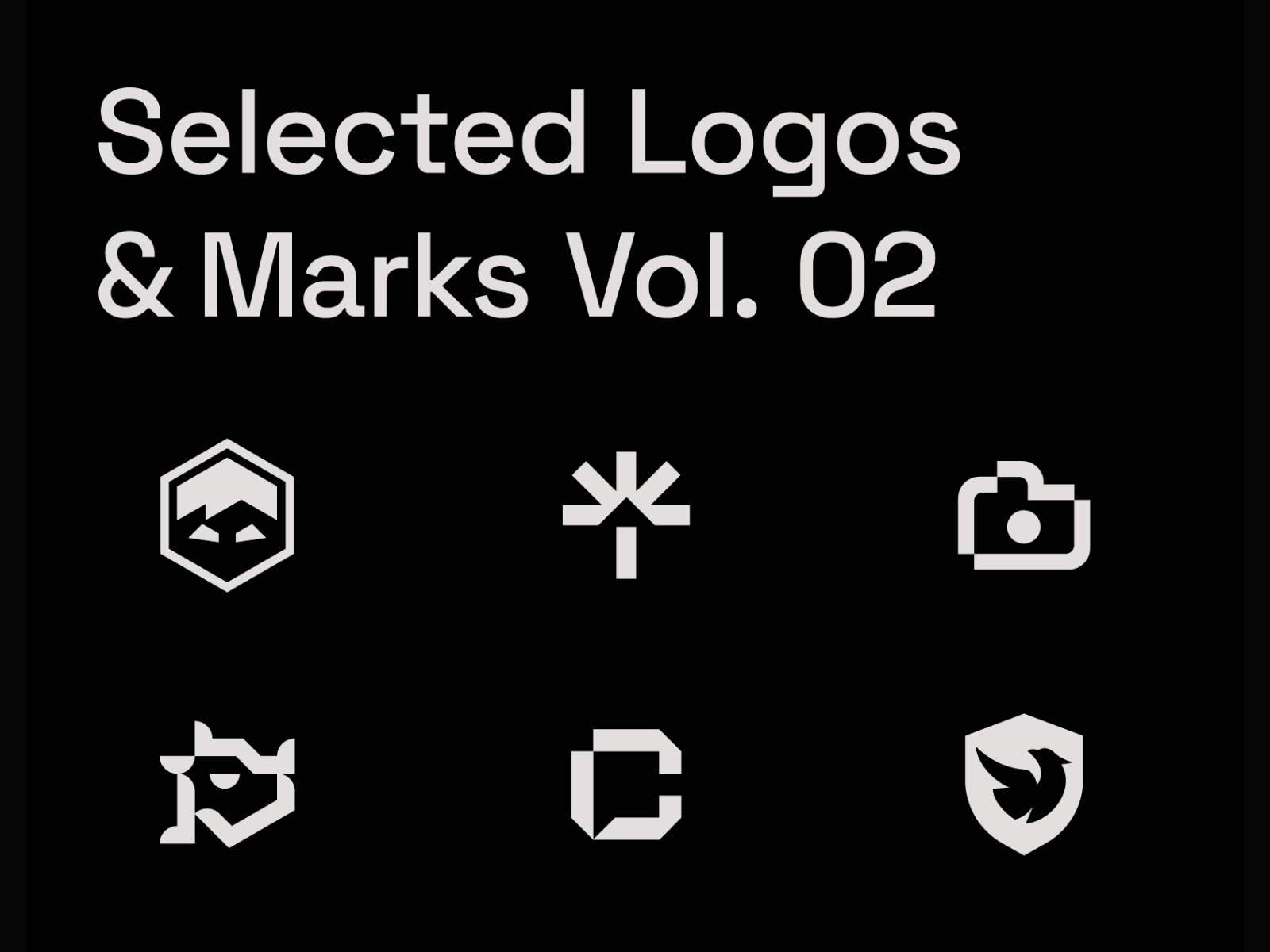 Selected Logos & Marks Vol. 02 brand branding design graphic design icon identidad logo vector