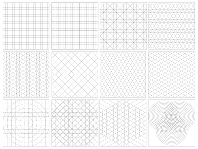 Logo grids package (+15 ai files) brand branding design graphic design grid gridlogos icon identidad logo razec razecdzn