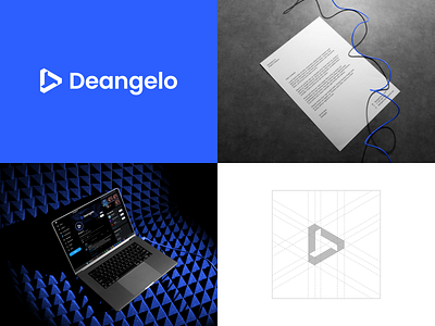 Deangelo Logo brand branding design graphic design icon identidad logo