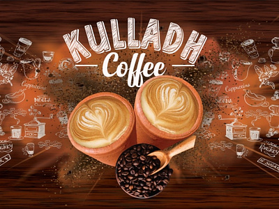 Banner for Coffee Brand banner design illustration