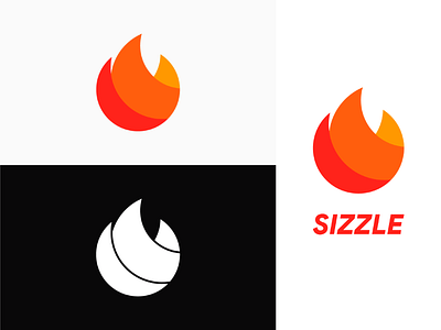 Sizzle Logo Branding