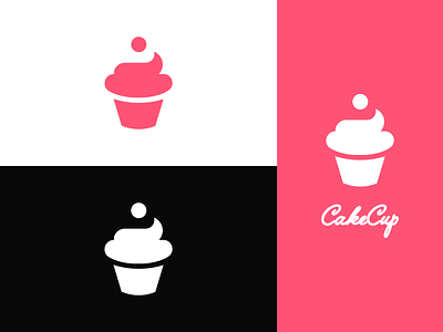 CakeCup Logo Branding