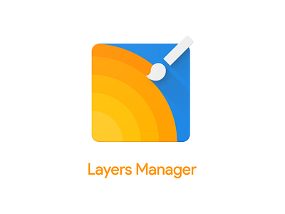 Redesigned Icon For Layers Manager design dribbble icon iconography layers manager material material design redesign