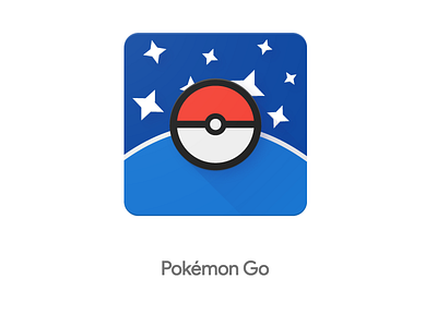 Pokémon Go design go icon logo material pokemon